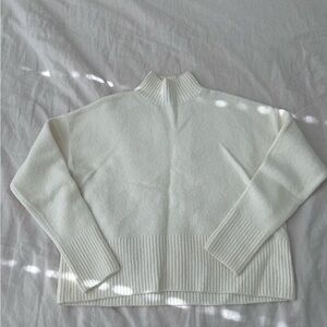 & Other Stories Off-White Turtleneck Sweater